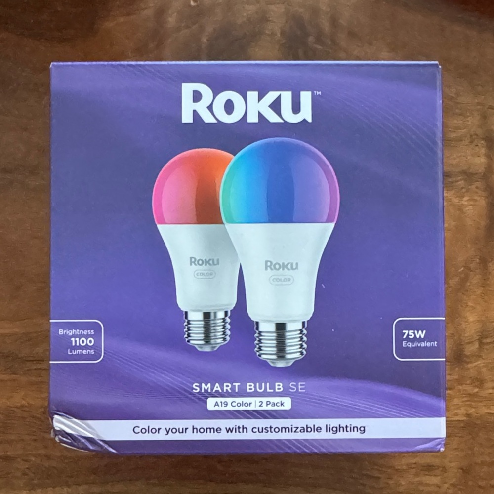 Roku Smart Bulb SE A19 Color Duo Pack